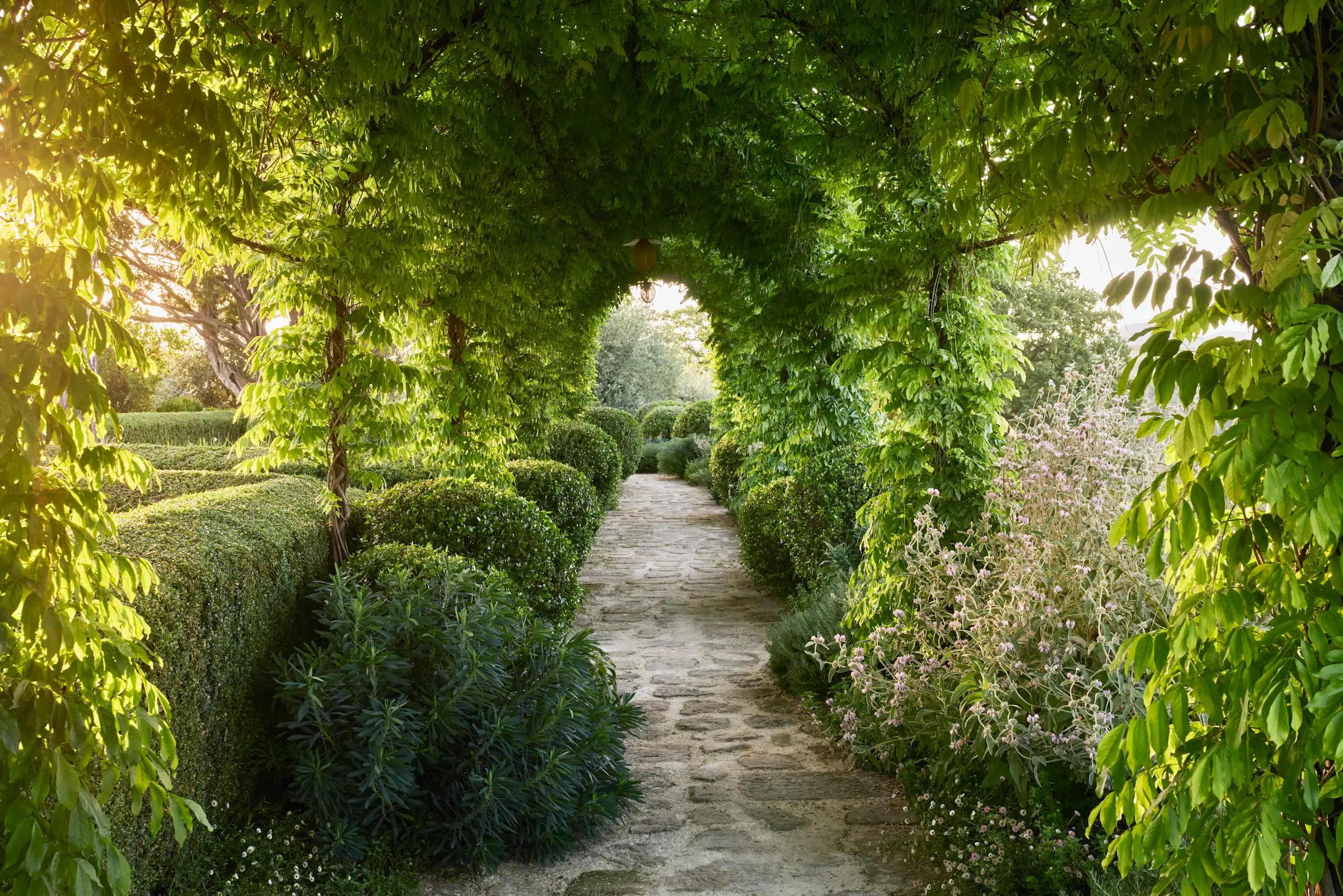 Luxury estate garden